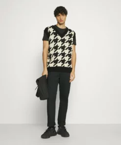 Pier One Uomo WITH BIRD STRAIGHT 5 PACK - T-shirt Basic - White/black/dark Blue