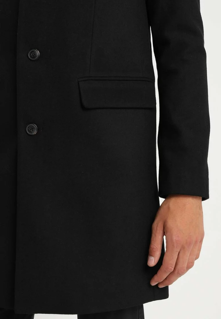 Pier One Uomo Cappotto Classico - Black - immagine 4